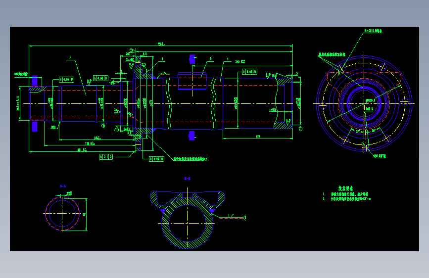 驱动桥毕业设计 总装配图+零件图 cad