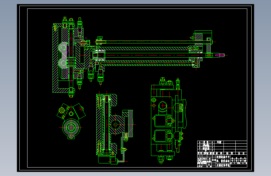 机械手-凸轮轴加工自动线机械手