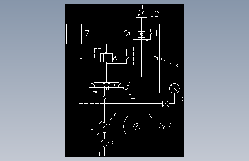 【0558】8板料折弯机液压系统设计