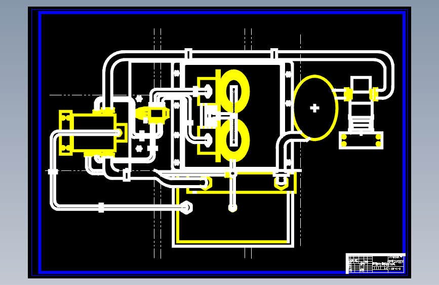 937+130马力橡胶履带拖拉机机械液压转向装置的液压系统及其转向操纵系统设计（有cad原图+中英文翻译）