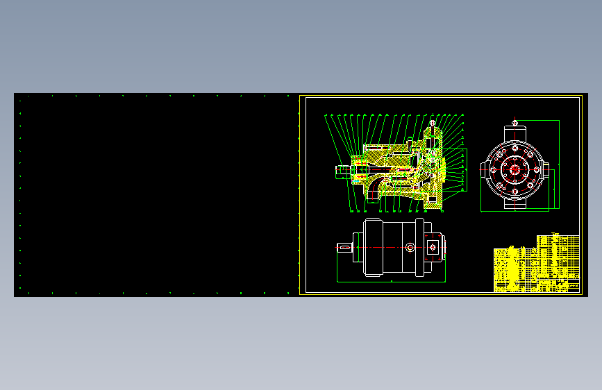 机械毕业设计-大排量斜盘式轴向柱塞泵的设计（全套含CAD图纸）