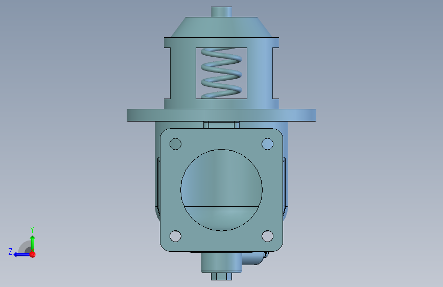 DN80气控海底阀