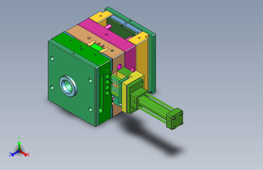 全3D包胶模具