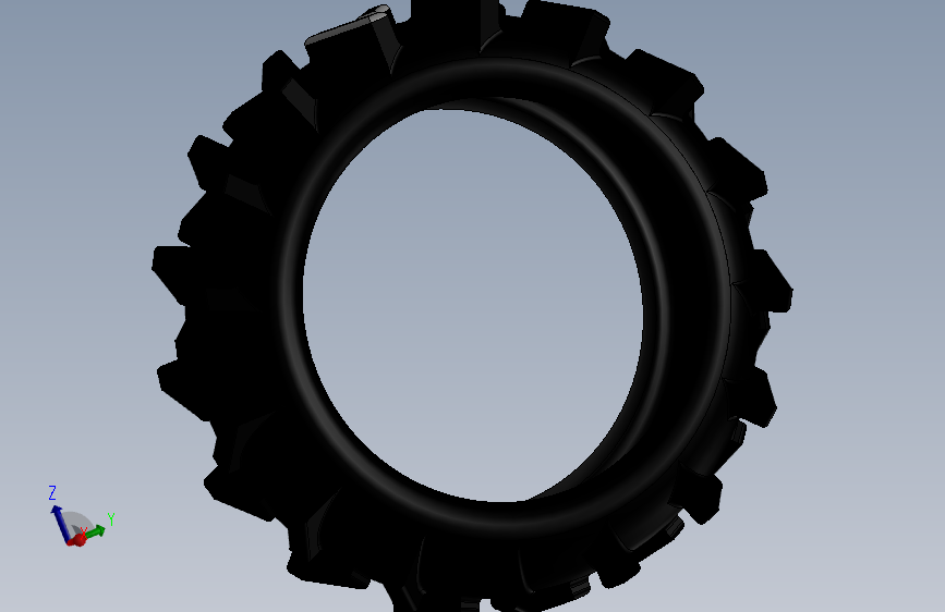 solidworks 汽车轮胎3D模型