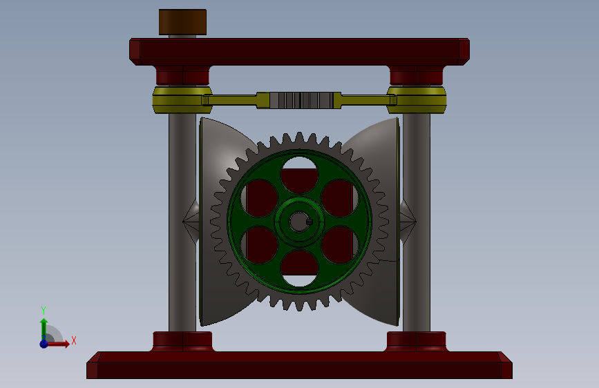 cvt 4无级变速机构3D图纸 多种格式