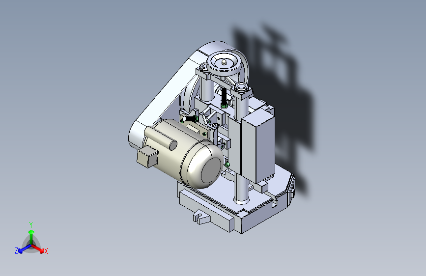 小金龟冲床3D图纸 G37 非标自动化设备3D图纸3D1