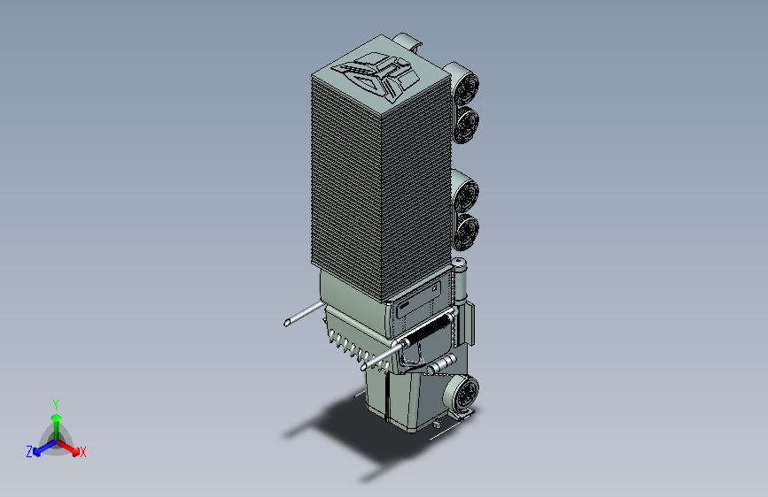 简易卡车模型3D图纸 STP格式