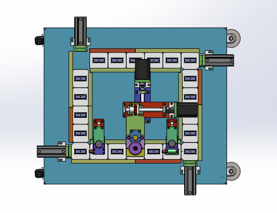 2022.06月-电阻片自动点胶机(sw20可编辑+cad)