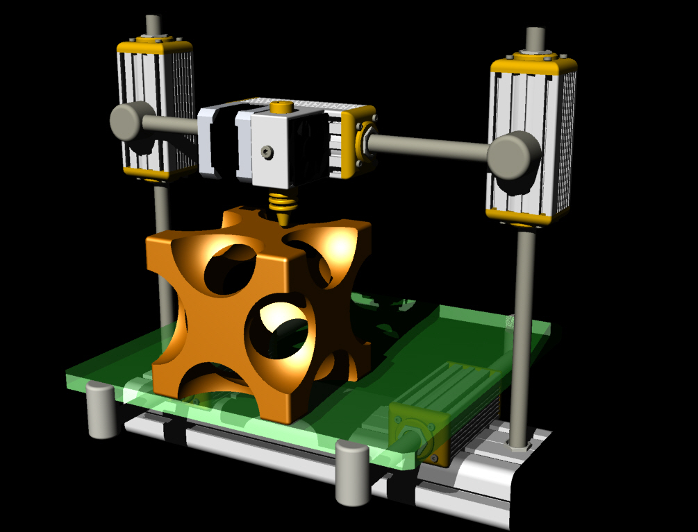 2526小型3D打印机