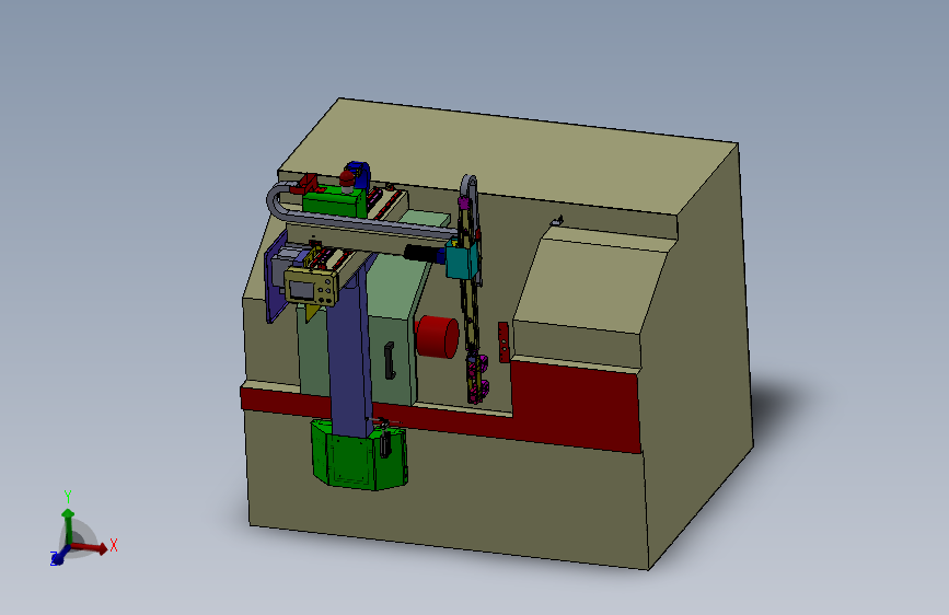 109车床自动上下料机构(1)