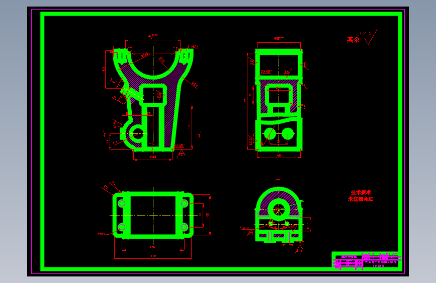 18-J11-5单柱固定台曲柄压力机设计