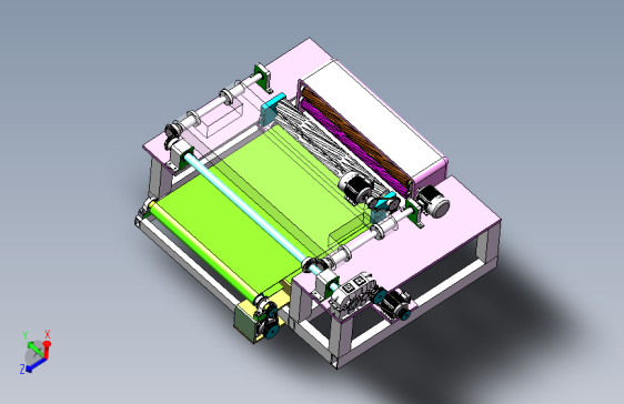 木材找圆旋切一体机