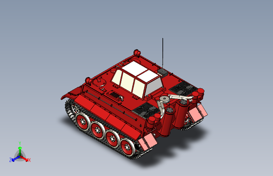 C11_装甲车模型