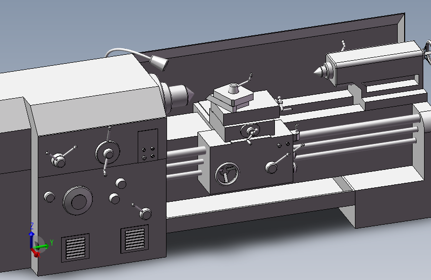 B07-车床3D数据