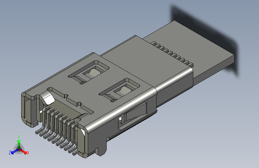 Micro HDMI（双向插入）