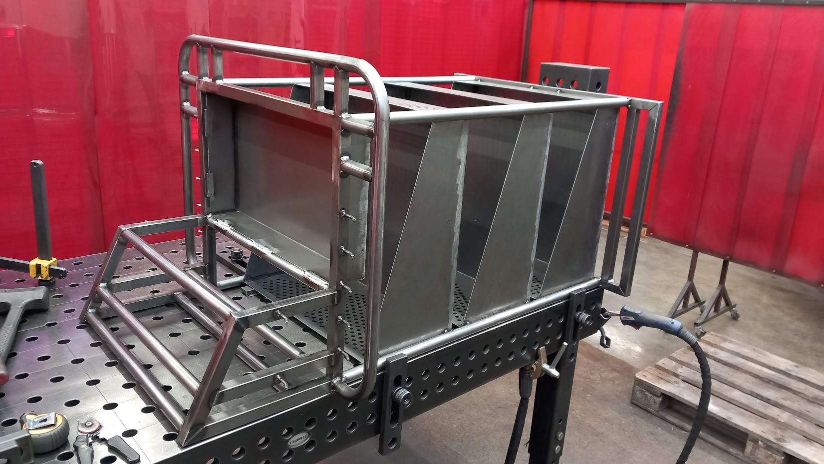 Siegmund工具车-用于焊接 夹具工作台工具的手推车