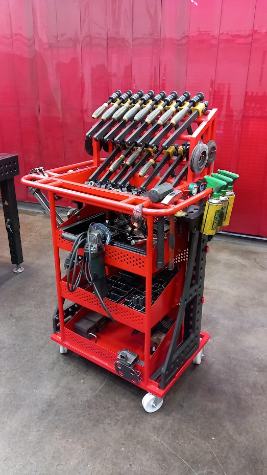 Siegmund工具车-用于焊接 夹具工作台工具的手推车