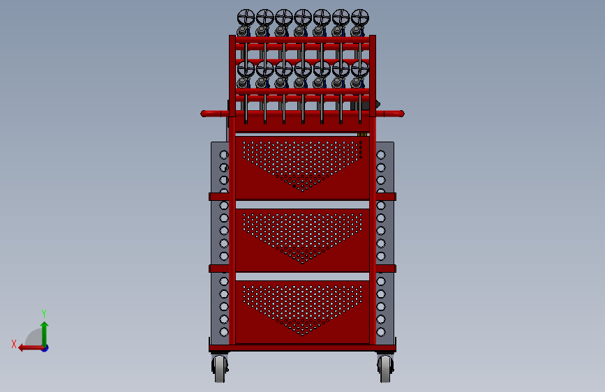 Siegmund工具车-用于焊接 夹具工作台工具的手推车