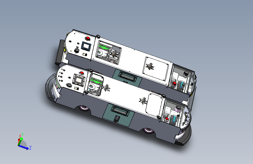 超短型双向潜入式AGV(1.7米）