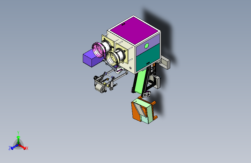 自动螺丝包装机3D图纸非标自动化设备3D图纸3D模型