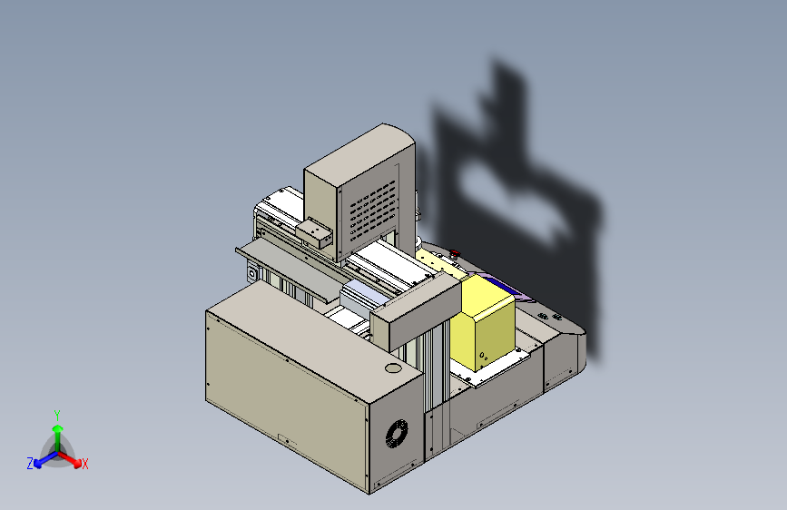 伺服锁螺丝机3D图纸