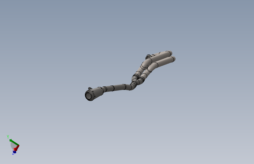 摩托车全排气系统