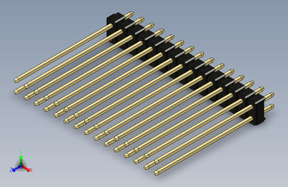 彩色公头100mil（2.54mm）系列-DS1021_black_2x15p_100mil_Type43_rev1.0