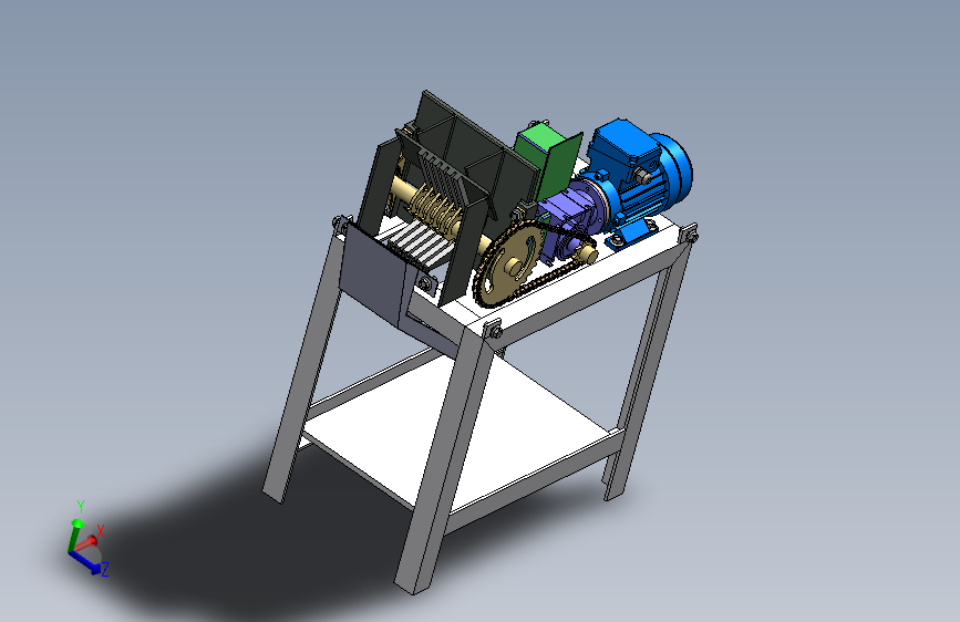 小型塑料切碎机