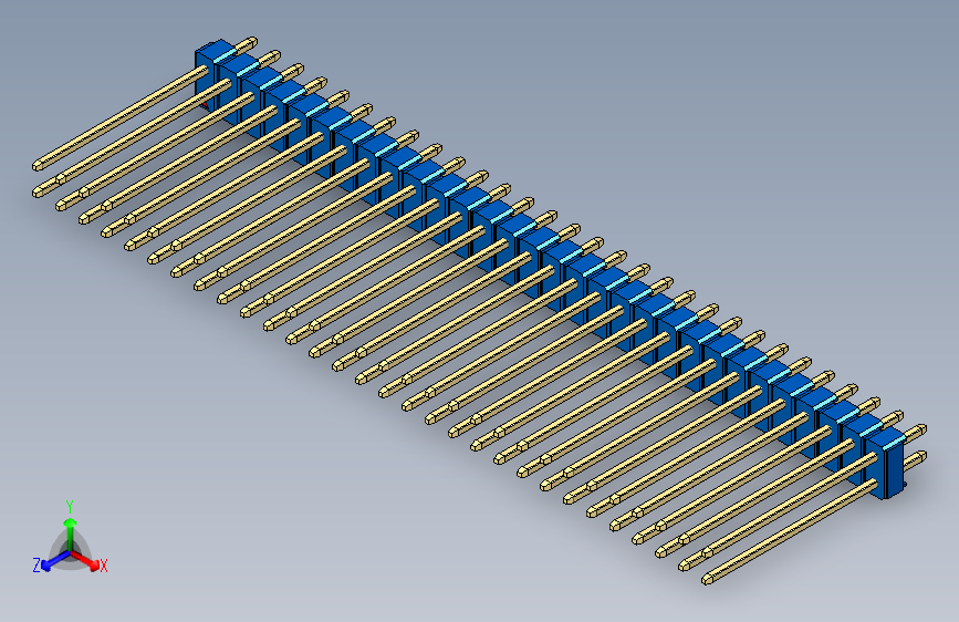 彩色公头100mil（2.54mm）系列-DS1021_blue_2x30p_100mil_Type19_rev1.0