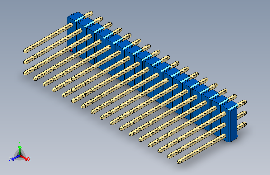 彩色公头100mil（2.54mm）系列-DS1021_blue_3x17p_100mil_Type5_rev1.0