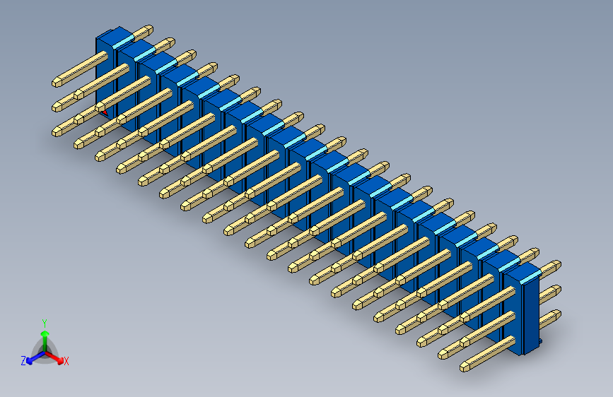 彩色公头100mil（2.54mm）系列-DS1021_blue_3x20p_100mil_Type1_rev1.0