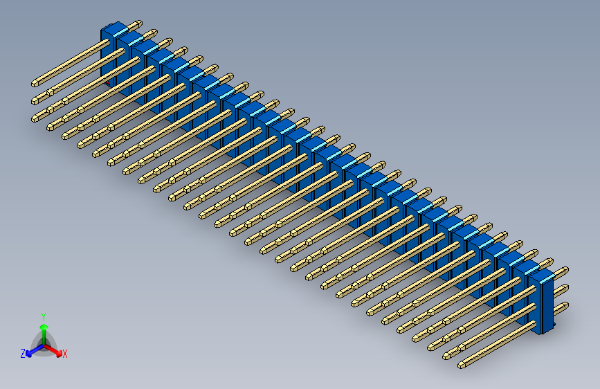 彩色公头100mil（2.54mm）系列-DS1021_blue_3x29p_100mil_Type5_rev1.0