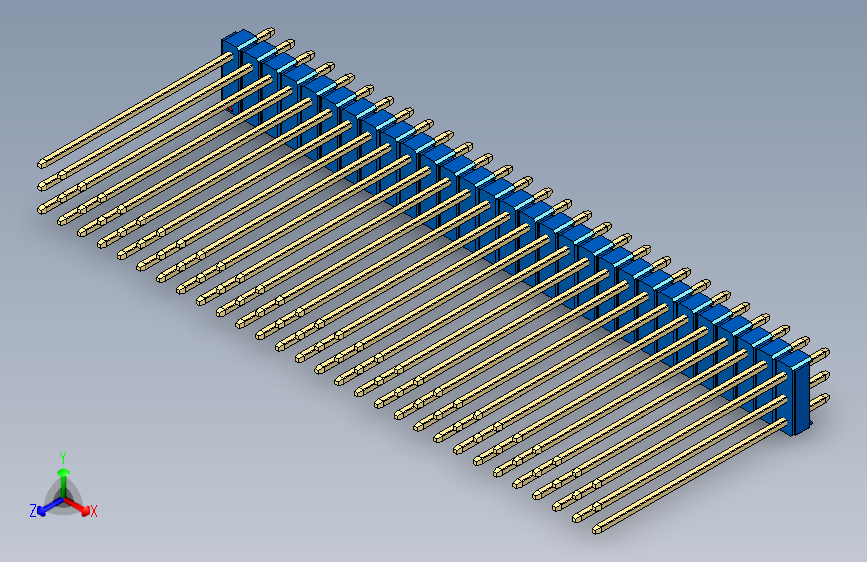 彩色公头100mil（2.54mm）系列-DS1021_blue_3x29p_100mil_Type43_rev1.0