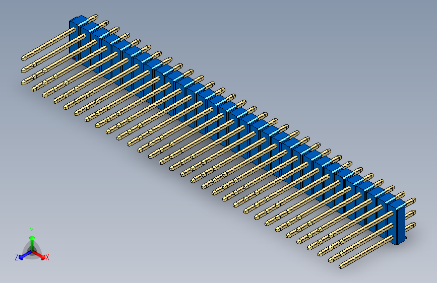 彩色公头100mil（2.54mm）系列-DS1021_blue_3x31p_100mil_Type5_rev1.0