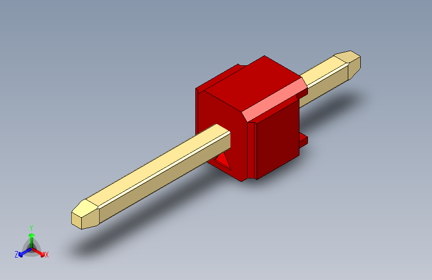 彩色公头100mil（2.54mm）系列-DS1021_red_1x01p_100mil_Type1_rev1.0