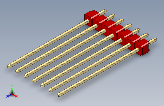 彩色公头100mil（2.54mm）系列-DS1021_red_1x07p_100mil_Type43_rev1.0