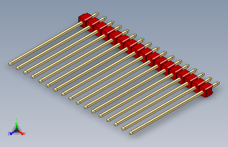 彩色公头100mil(2.54mm)系列-DS1021_red_1x17p_100mil_Type43_rev1.0