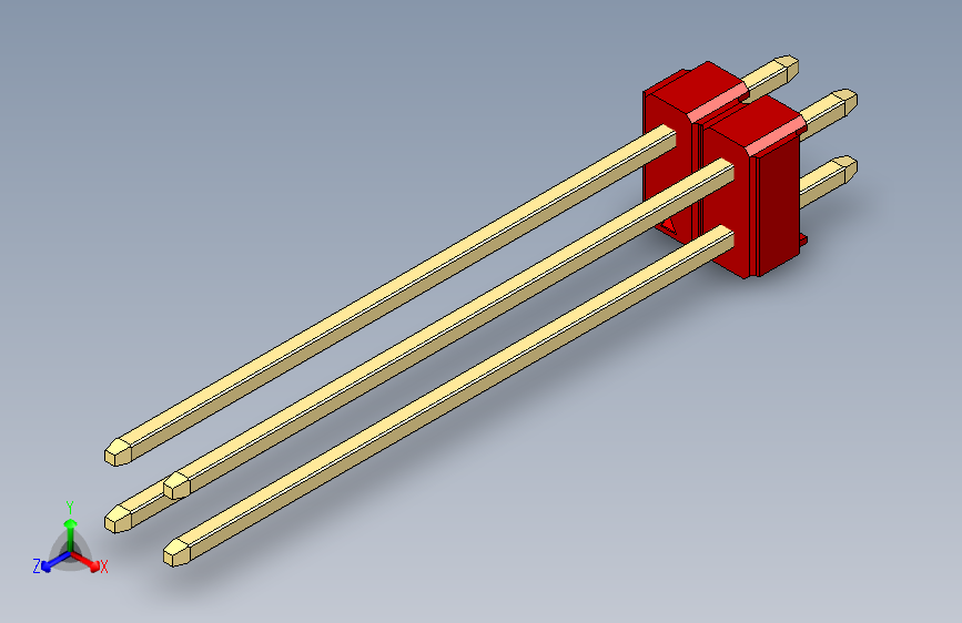 彩色公头100mil（2.54mm）系列-DS1021_red_2x02p_100mil_Type43_rev1.0