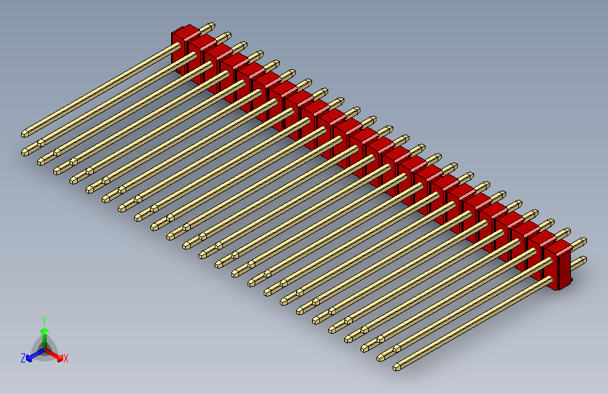 彩色公头100mil（2.54mm）系列-DS1021_red_2x24p_100mil_Type43_rev1.0