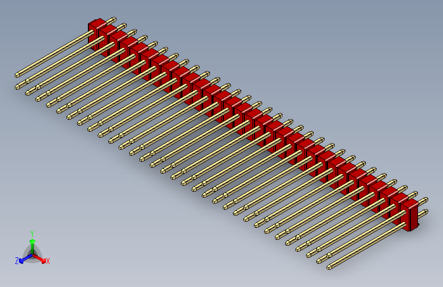 彩色公头100mil（2.54mm）系列-DS1021_red_2x31p_100mil_Type19_rev1.0