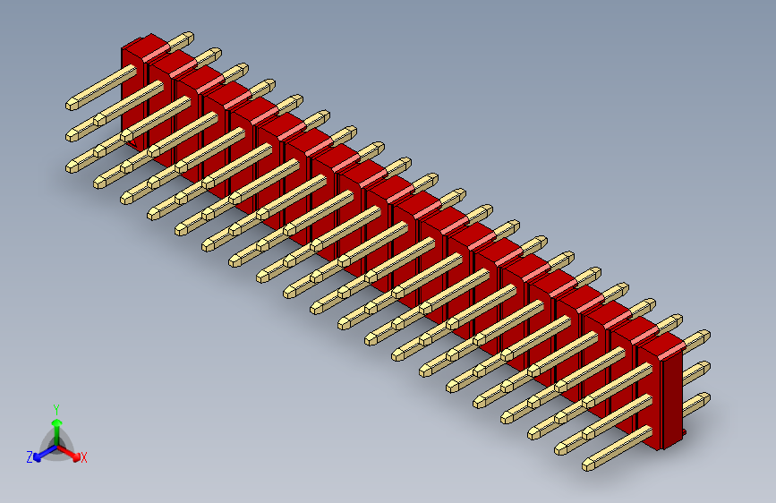 彩色公头100mil（2.54mm）系列-DS1021_red_3x20p_100mil_Type1_rev1.0
