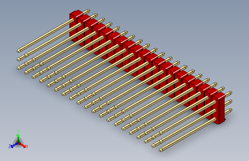 彩色公头100mil（2.54mm）系列-DS1021_red_3x20p_100mil_Type19_rev1.0