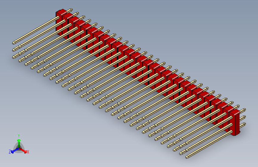 彩色公头100mil（2.54mm）系列-DS1021_red_3x29p_100mil_Type19_rev1.0