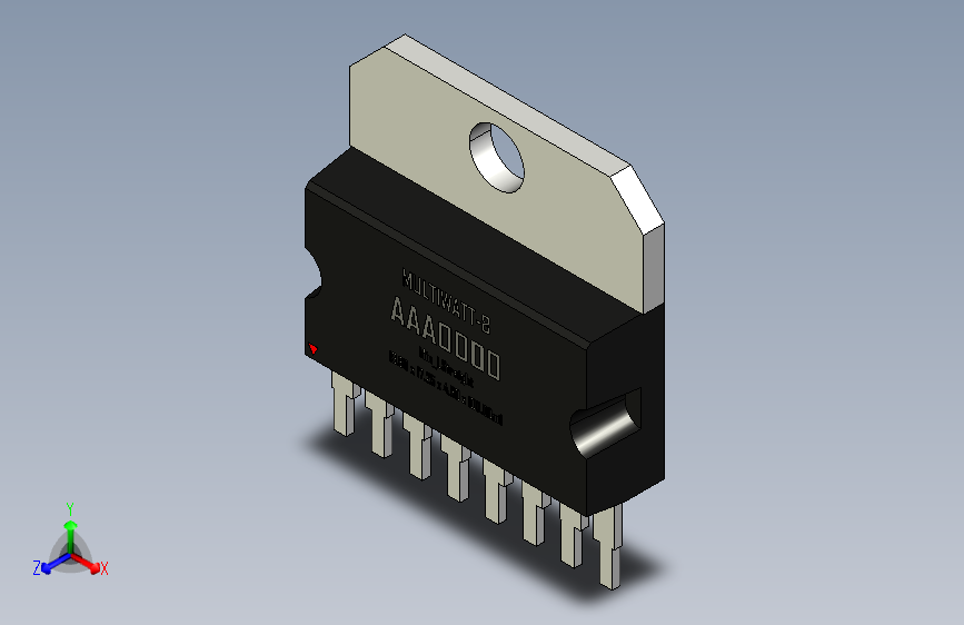 multiwatt-ST 封装-MULTIWATT-8_Min_LStraight_rev1.0