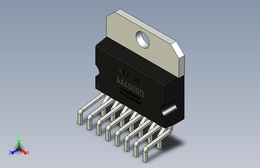 multiwatt-ST 封装-MULTIWATT-15_Normal_LStrandard_rev1.1