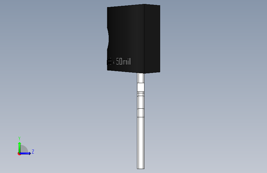 TO-92 (TO-226AA)_SOLIDWORKS 2020_模型图纸下载 – 懒石网