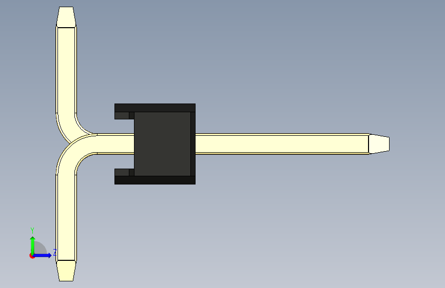 彩色公排针 100mil 2.54mm 系列-DS1022_black_18p_100mil_Type_SMT_R2_rev1.0 左侧视图
