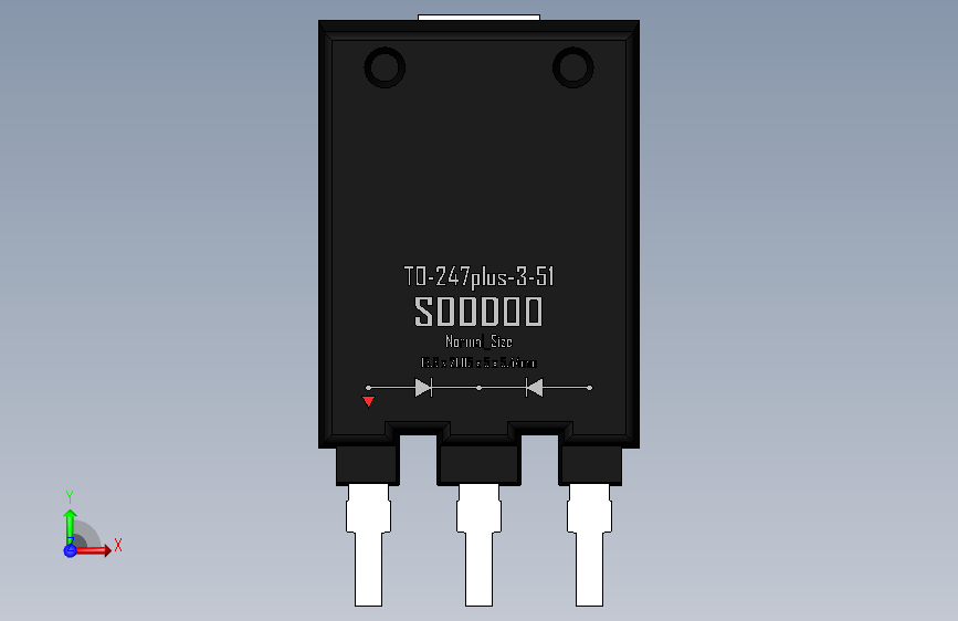 二极管-TO-247-3-51 (TO247plus) infineon_SOLIDWORKS 2020_模型图纸下载 – 懒石网