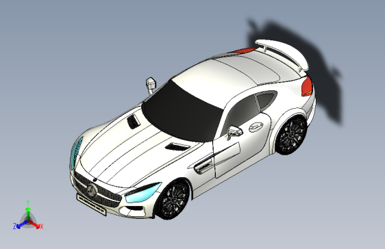 梅赛德斯奔驰AMG GT超级跑车Mercedes AMG GT