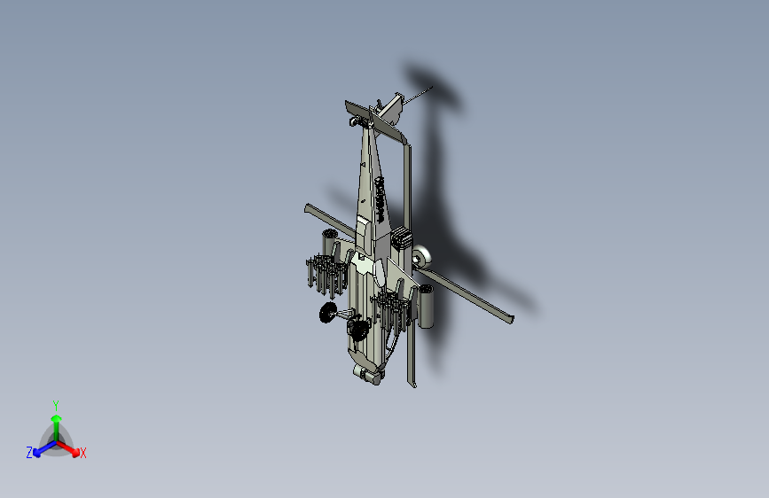 战斗机 3D模型（ProE